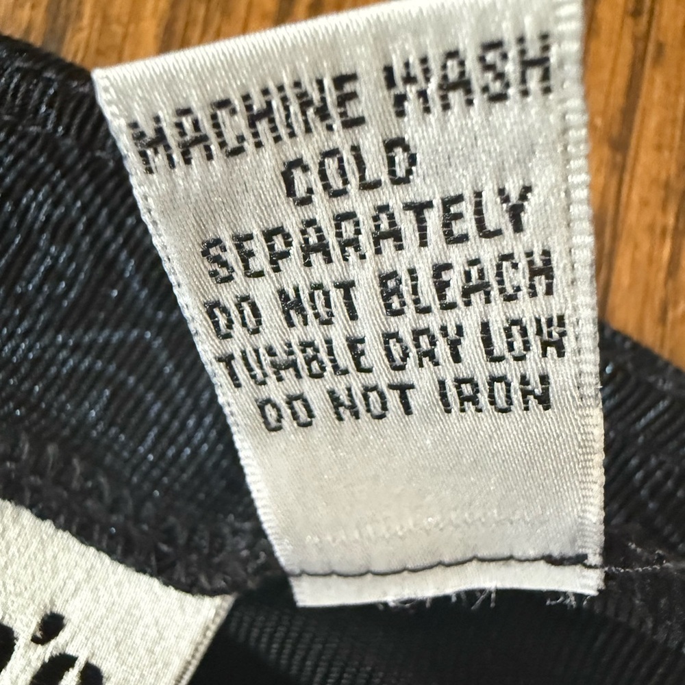 Chico's Design Deep Blue and Black Patterned Cardigan size 16 (Chicos size 3) - Picture 12 of 12